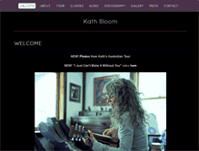 Tablet Screenshot of kathbloom.com